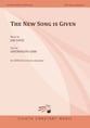 The New Song is Given SSAATTB choral sheet music cover